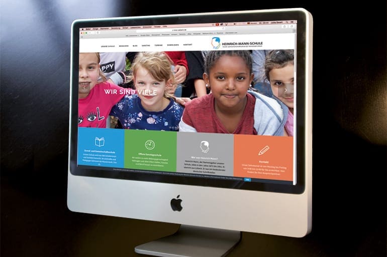 Website · Heinrich-Mann-Schule Website · Heinrich-Mann-Schule