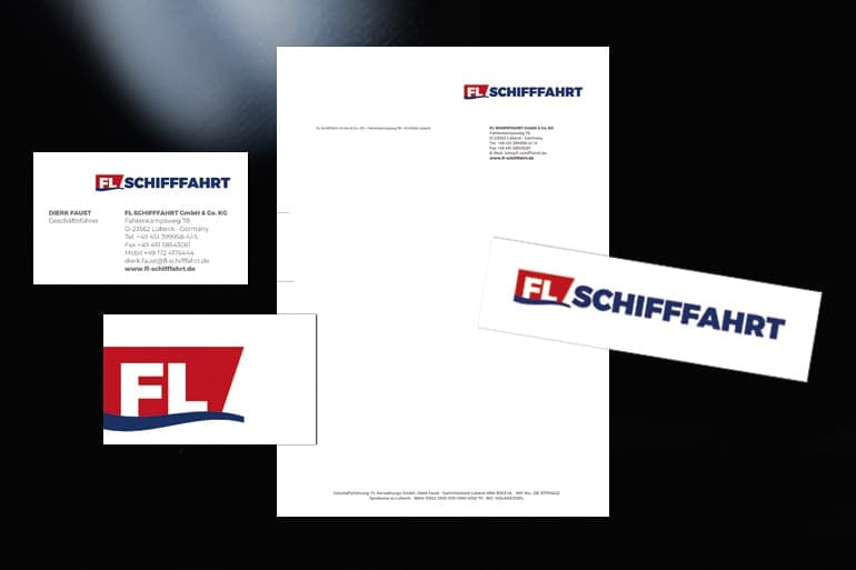 Corporate Design · FL Schifffahrt Corporate Design · FL Schifffahrt