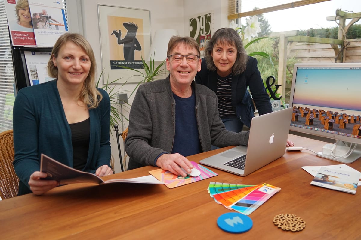 Das Team vom Grafik Kontor Lübeck Das Team vom Grafik Kontor Lübeck