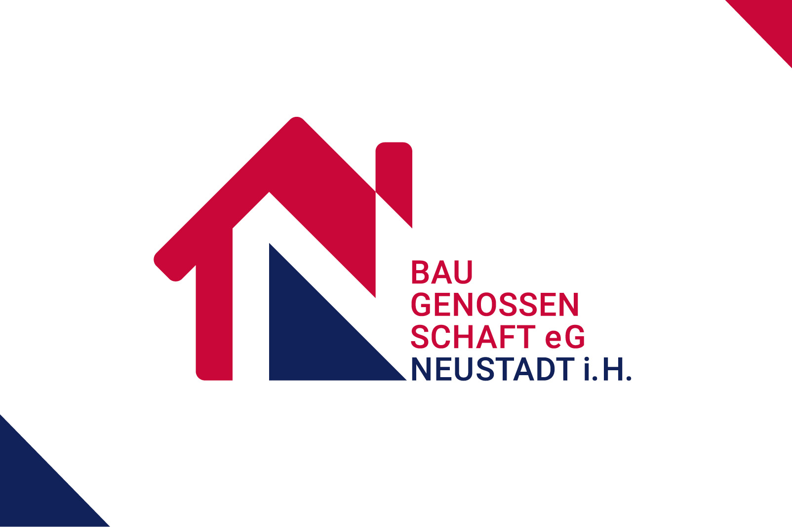 Logodesign · Baugenossenschaft eG Neustadt