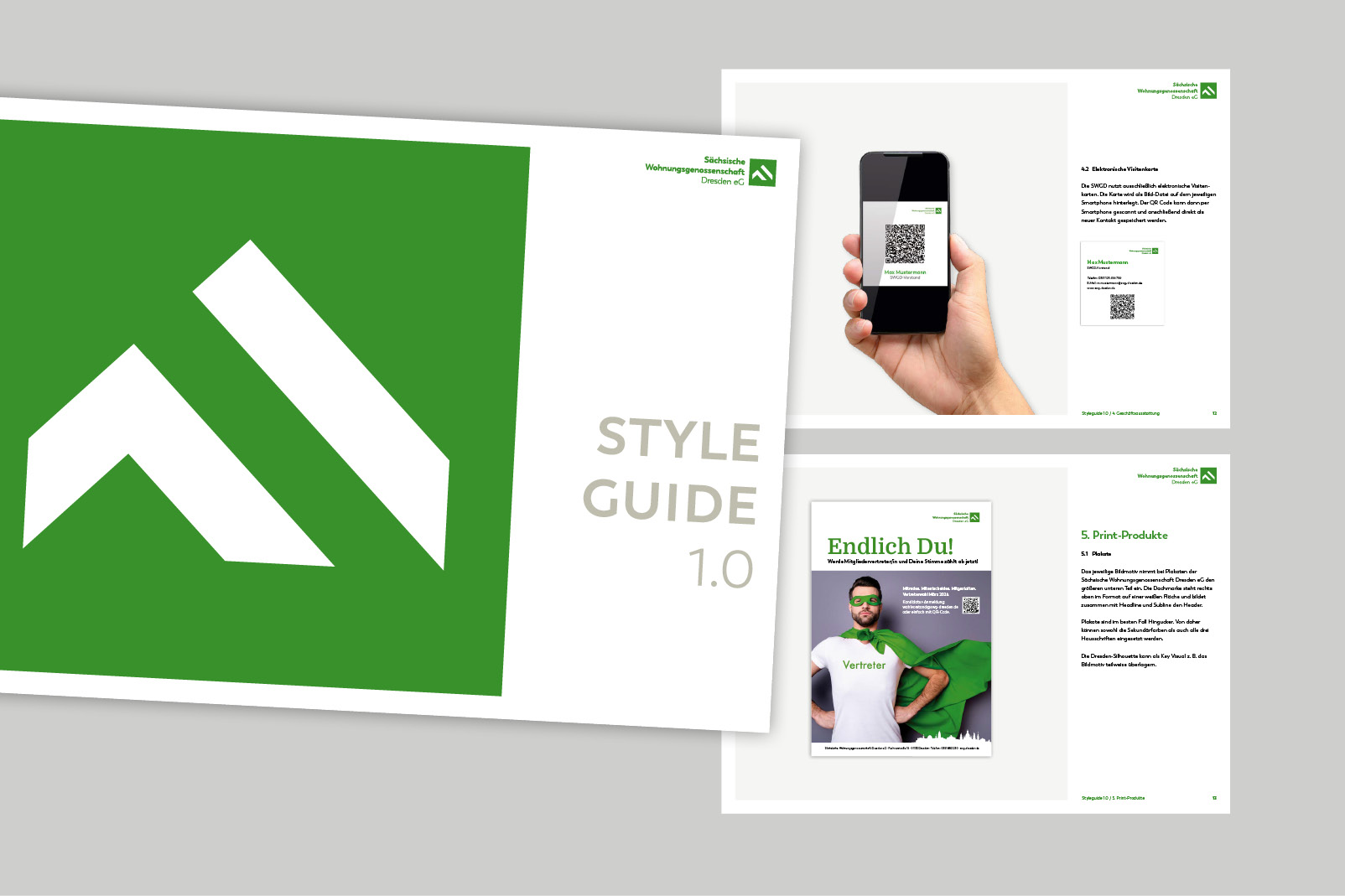 Styleguide · Sächsische Wohnungsgesellschaft SWGD